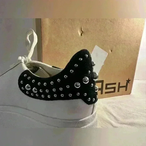 Ash Platform Sneakers with Stud Detail - Picture 8 of 12